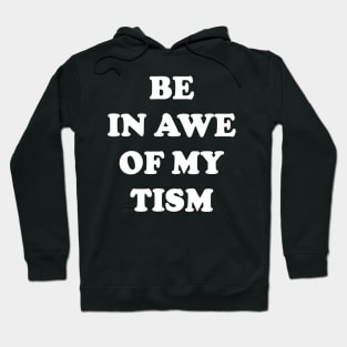 Be In Awe Of My 'Tism Hoodie